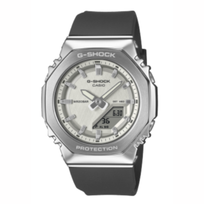 CASIO G-SHOCK GM-S2110-1A7 BLACK BIO-BASED RESIN BAND ANALOG-DIGITAL WOMEN WATCH